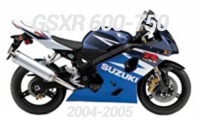04-05 GSXR 600-750 Carene