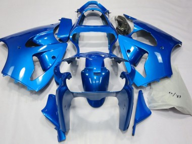 00-02 Blu Vibrante Kawasaki ZX6R Carene Moto