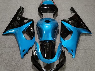 01-03 Azzurro Lucido & Nero Suzuki GSXR 600-750 Carene Moto