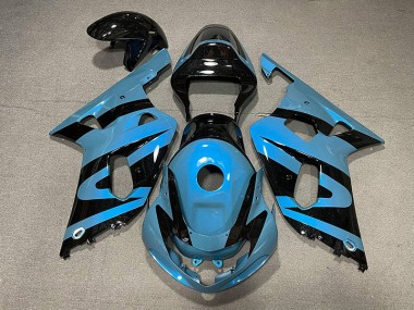 01-03 Azzurro Perlato & Nero Suzuki GSXR 600-750 Carene Moto