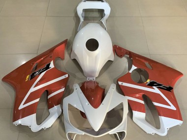 01-03 Bianco Lucido & Arancione Honda CBR600 F4i Carene Moto