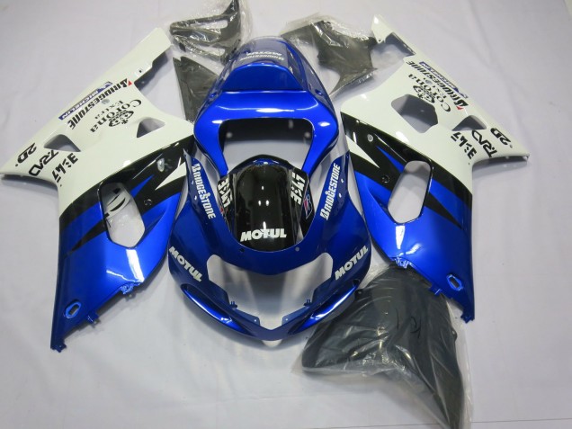 01-03 Rosso Movistar Suzuki GSXR 600-750 Carene Moto 01-03 Rosso Movistar Suzuki GSXR 600-750 Carene Moto