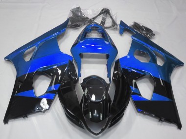 03-04 Blu Lucido & Nero Suzuki GSXR 1000 Carene Moto