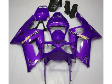 03-04 Viola Lucido Kawasaki ZX6R Carene Moto