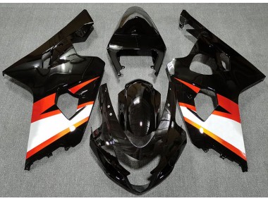 04-05 Nero Lucido & Arancione Suzuki GSXR 600-750 Carene Moto