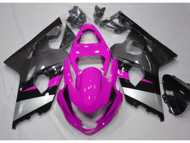 04-05 Rosa & Argento Suzuki GSXR 600-750 Carene Moto 04-05 Rosa & Argento Suzuki GSXR 600-750 Carene Moto