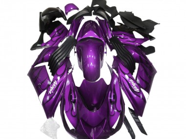 06-11 Viola Lucido & Fiamma Kawasaki ZX14R Carene Moto