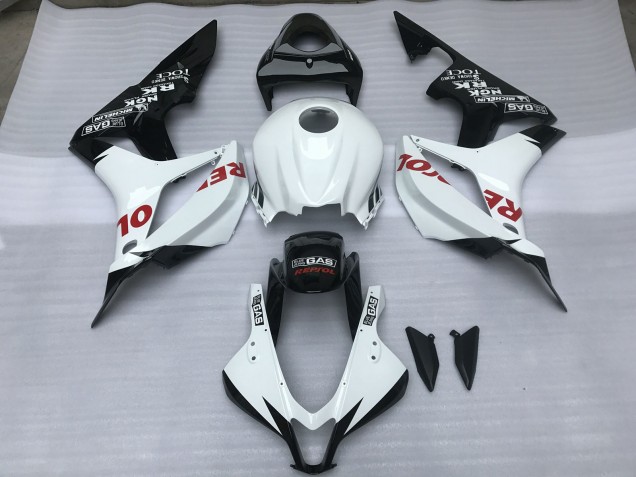 07-08 Bianco Lucido & Rosso Repsol Honda CBR600RR Carene Moto 07-08 Bianco Lucido & Rosso Repsol Honda CBR600RR Carene Moto