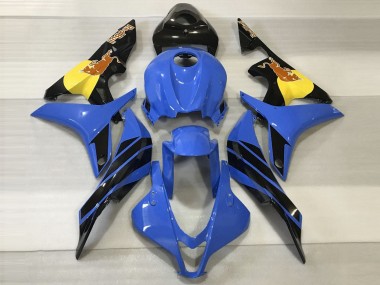 07-08 Blu & Arancione Toro Honda CBR600RR Carene Moto