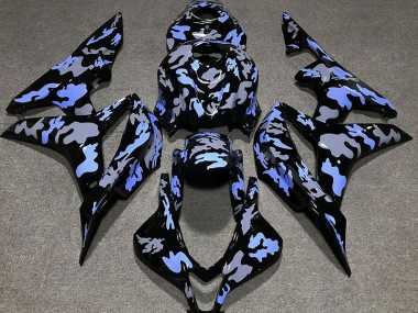 07-08 Blu & Grigio Mimetico Honda CBR600RR Carene Moto