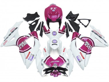08-10 Rosa 34 Lucky Strike Suzuki GSXR 600-750 Carene Moto