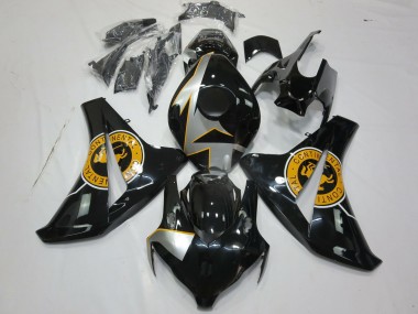 08-11 Arancione Nero & Argento Honda CBR1000RR Carene Moto