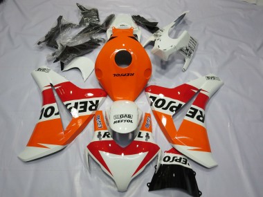 08-11 Design Bianco Repsol Honda CBR1000RR Carene Moto