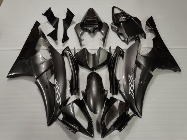 08-16 Argento Scuro Yamaha R6 Carene Moto