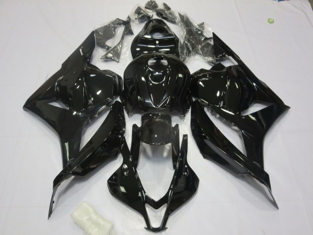 09-12 Stile Nero Lucido OEM Honda CBR600RR Carene Moto 09-12 Stile Nero Lucido OEM Honda CBR600RR Carene Moto