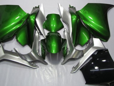 10-13 Verde Intenso & Argento Honda VFR1200 Carene Moto