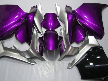 10-13 Viola Intenso & Argento Honda VFR1200 Carene Moto