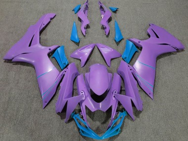 11-24 Viola Opaco & Blu Suzuki GSXR 600-750 Carene Moto