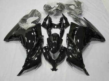 13-18 Nero Lucido Kawasaki Ninja 300 Carene Moto