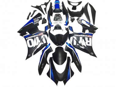 17-23 Nero Opaco & Blu Suzuki GSXR 1000 Carene Moto