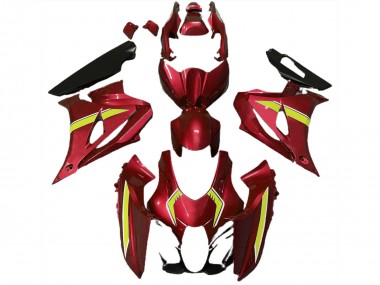 17-23 Stile Di Serie Rosso Suzuki GSXR 1000 Carene Moto