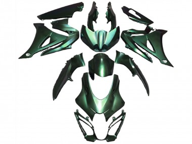 17-23 Verde Opaco Suzuki GSXR 1000 Carene Moto